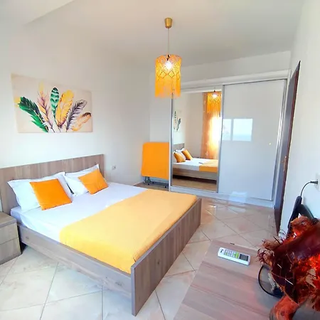 شقة Yellow Perfekt Apartment- Piekny Widok Na Korfu ساراندا